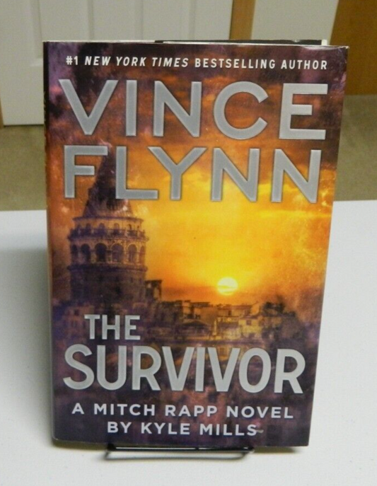SIGNED The Survivor by Kyle Mills and Vince Flynn (2015, Hardcover)