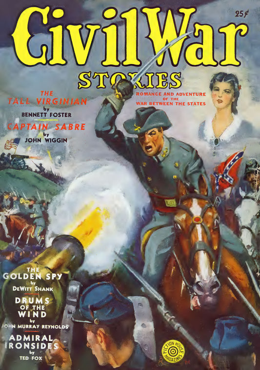 Civil War Stories Spring 1940 pulp reprint